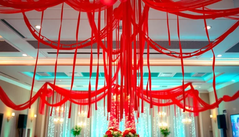 red streamers